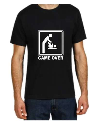 Muška majica "Game over"